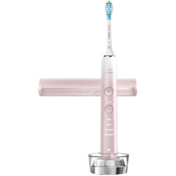 Электрическая зубная щетка Philips Sonicare DiamondClean 9000 Series, розовая (HX9911/84) - Pampik