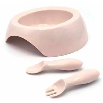 Набор для кормления Difrax Blossom 3 предмета розовый (7342 Blossom) - Pampik