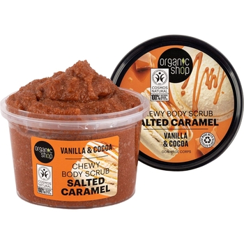 Скраб для тіла Organic Shop Salted Caramel Ваніль і Какао 250 мл - Pampik - 2