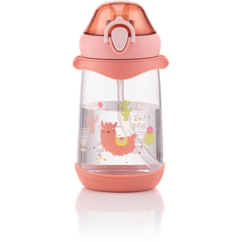 Бутылка для воды Ardesto Llama, детская, 500 мл, розовая (AR2250PL) - Pampik - 6