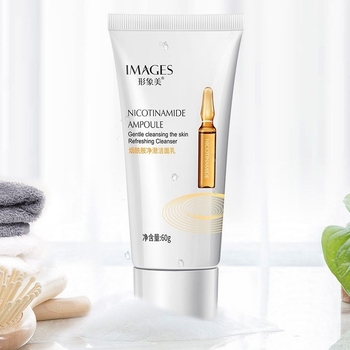 Пінка для вмивання Images Nicotinamide Ampoule Cleancer, 60 мл - Pampik - 2
