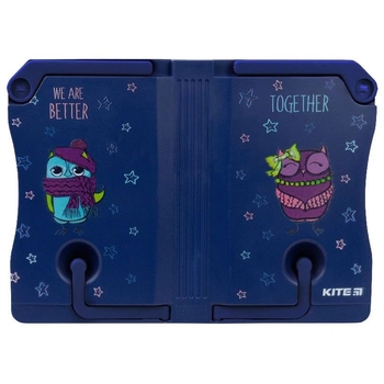 Подставка для книг Kite Owl пластиковая (K21-391-01) - Pampik