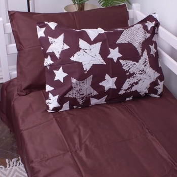 Простирадло MirSon Kids Time Сатін, 22-1255, Arasari - Pampik