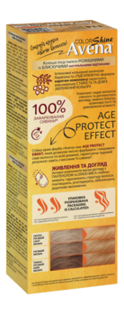 Cтійка крем-фарба для волосся Avena Shine Color натурально-бежевий 114, 138 мл - Pampik - 3