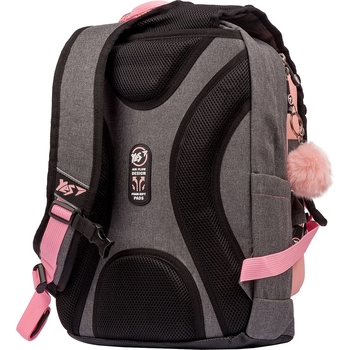 Рюкзак Yes S-30 Juno XS Barbie, серый с розовым (558794) - Pampik - 4