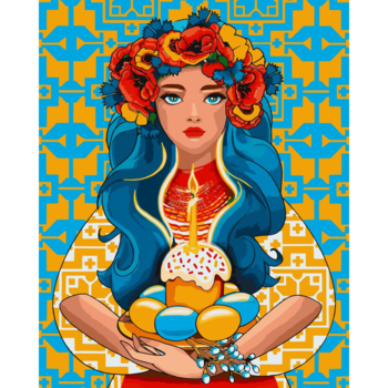 Картина по номерам ArtCraft Пасха 40x50 см (10063-AC) - Pampik