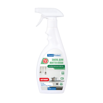 Засіб для миття кухні Touch Protect з антибактеріальним ефектом, 500 мл - Pampik