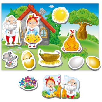 Магнитный театр Vladi Toys Академія розвитку Курочка Ряба укр. язык (VT3206-31) - Pampik - 3