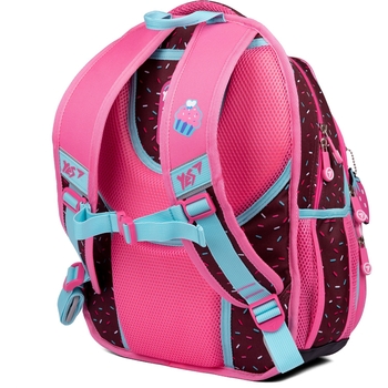Рюкзак Yes S-58 Sweet cream, розовый с коричневым (553152) - Pampik - 4