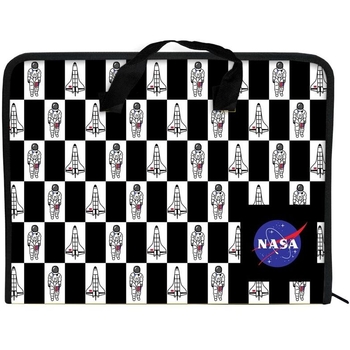 Папка-портфель Kite NASA на молнии A4 (NS21-202) - Pampik