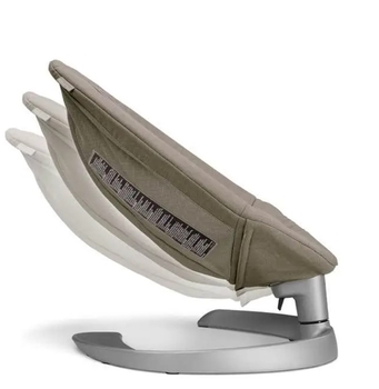 Шезлонг-гойдалка Nuna Leaf Grow Biscotti, з ігровою дугою, бежевий (SE10306BISGL) - Pampik - 3