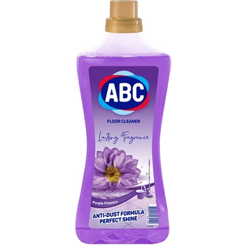 Моющая жидкость для полов и стен ABC Purple Flowers, 2.5 л - Pampik