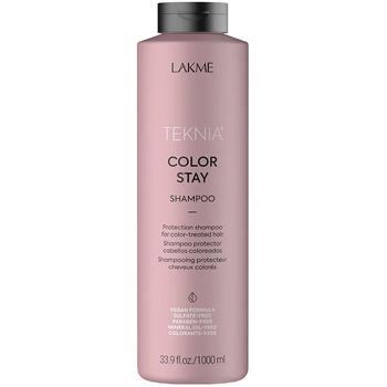 Безсульфатний шампунь для фарбованого волосся Lakme Teknia Color Stay Shampoo 1 л - Pampik