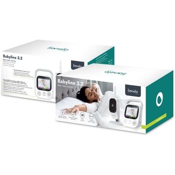 Відеоняня Lionelo Babyline 3.2 White - Pampik - 14