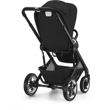 Прогулянковий візочок Cybex Talos S Lux BLK Moon Black, з бампером, чорний (522004713) - Pampik - 3