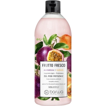 Гель для душу Barwa Frutto Fresco Маракуя та Карамель, відновлюючий, 480 мл - Pampik
