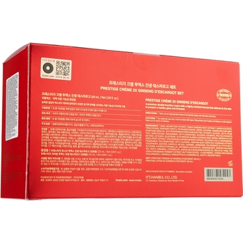 Набір для обличчя It's Skin Prestige Creme 2x Ginseng Descargot Set, 60 мл + 25 мл + 25 мл - Pampik - 4