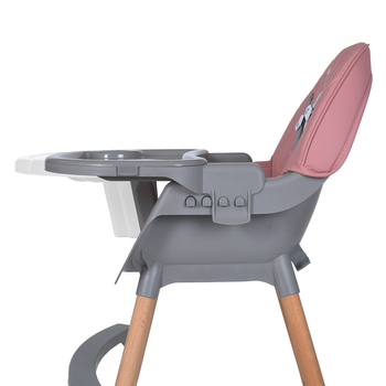 Стульчик для кормления El Camino ME 1111 Lumi Pink, розовый (25821) - Pampik - 5