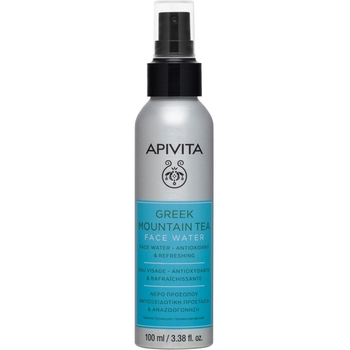 Антиоксидантна та освіжаюча вода для обличчя Apivita Грецький гірський чай, 100 мл - Pampik