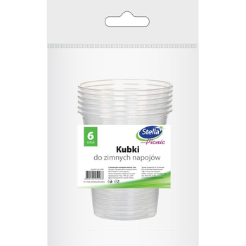 Набір одноразових стаканів Stella, 6 шт. - Pampik