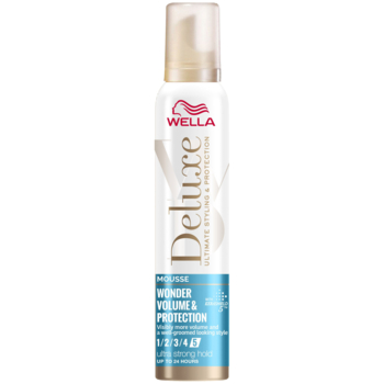 Мусс для волос Wella Deluxe Wonder Volume & Protection 200 мл - Pampik