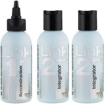 Вiдновлювальний комплекс для волосся Trendy Hair Link Reconstruction, 375 мл (3 шт. по 125 мл) - Pampik - 2