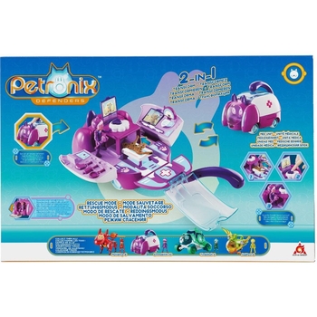 Игровой набор Petronix Defenders Мега-трансформер Китти и фигурка Эммы (123197) - Pampik - 11