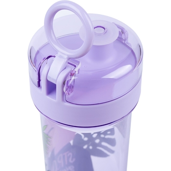 Бутылка для воды Yes Strong Girls, 430 мл, сиреневая (707629) - Pampik - 2