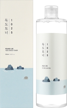 Тонер для обличчя Round Lab 1025 Dokdo Toner з ефектом пілінгу 500 мл - Pampik - 2