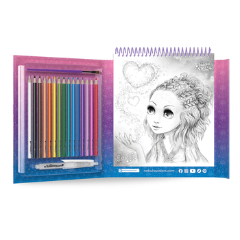 Набір для творчості Nebulous Stars Розмальовка із водою: Зоряна акварель (11133) - Pampik - 3