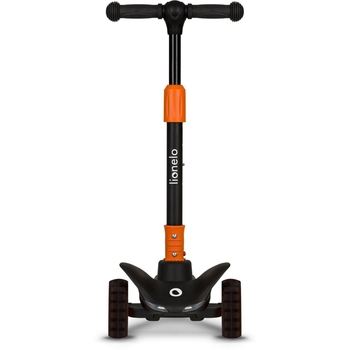 Самокат Lionelo Timmy Orange Black, чорно-помаранчевий - Pampik - 3