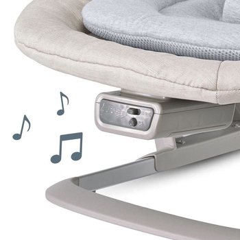 Крісло-шезлонг Inglesina Lounge Pepper-AZ96K9PPR, чорне (90729) - Pampik - 7