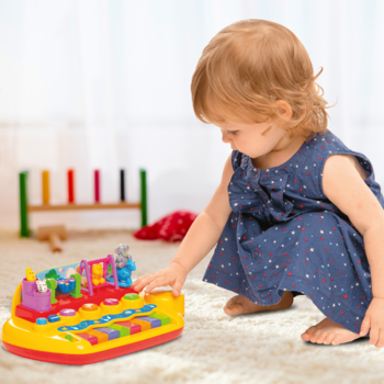 Пианино Kiddi Smart Зверята на качелях (063412) - Pampik - 10