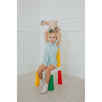 Комплект Poppet Color Yellow: стілець + подушка на стілець 55x28x28 см (PP-003Y-G) - Pampik - 5