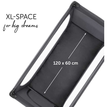 Дитячий манеж Hauck Dream N Play Plus Grey, сірий (60361-1) - Pampik - 6