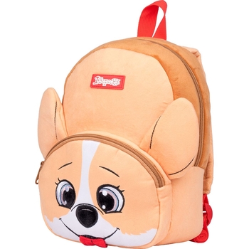 Рюкзак дитячий 1 Вересня K-42 Corgi, коричневый (557982) - Pampik