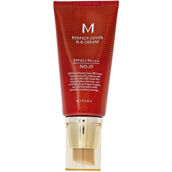 ВВ-крем Missha M Perfect Cover RX SPF42/PA+++ відтінок 21 (Light Beige) 50 мл - Pampik