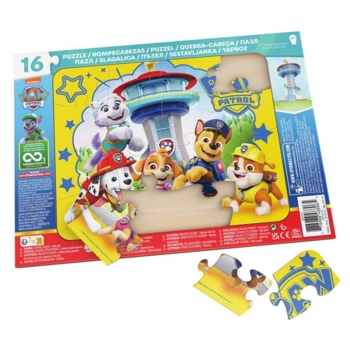Пазл Paw Patrol Команда цуценят, 16 елементів (SM98392/6067579-2) - Pampik - 2