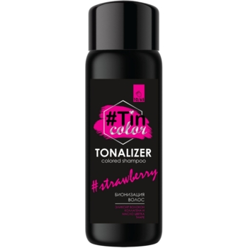 Тоналайзер для волосся Tin Color Полуничний сорбет 10/65, 60 мл - Pampik