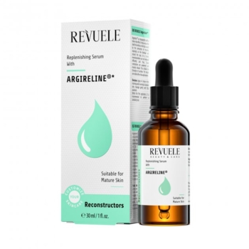 Сироватка для обличчя Revuele Replenishing Serum With Argireline з аргірелліном, 30 мл - Pampik