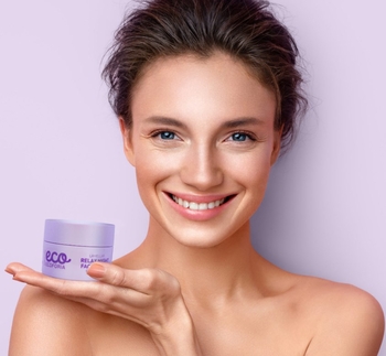 Крем для обличчя Ecoforia Lavender Clouds Relaxing, нічний, 50 мл - Pampik - 5