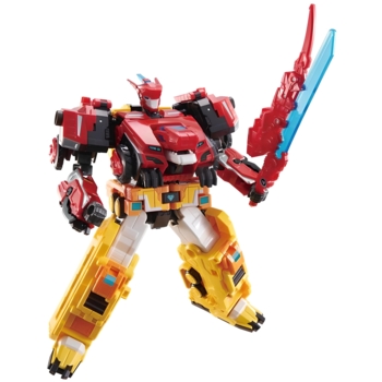 Игровой набор с роботом-трансформером Quantum Heroes Dinoster Раптор Трон (EU580801) - Pampik