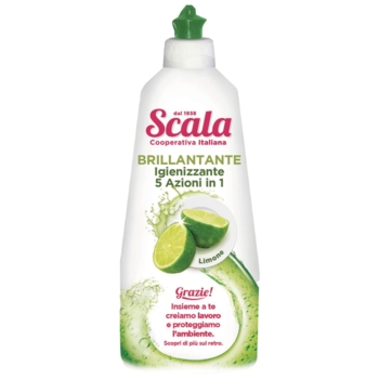 Ополіскувач для посудомийних машин Scala Brilliante 5in1 Limone, 500 мл - Pampik