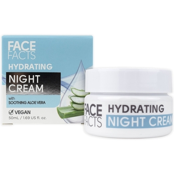 Увлажняющий ночной крем для лица Face Facts Hydrating Night Cream 50 мл - Pampik