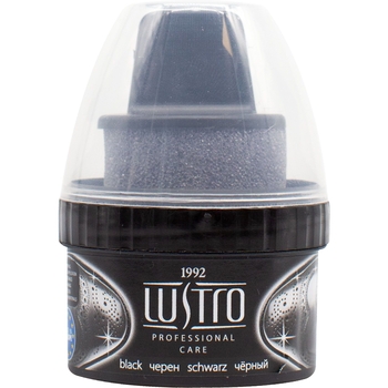 Крем для обуви Lustro черный 50 мл - Pampik