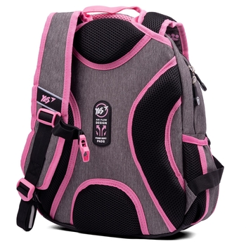 Рюкзак Yes S-83 You`re beautiful, серый с розовым (553144) - Pampik - 3