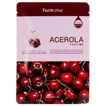 Маска для обличчя FarmStay Visible Difference з екстрактом дикої вишні 23 мл - Pampik