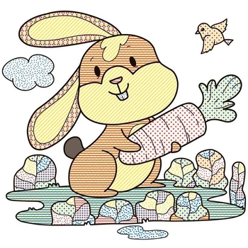 Водяні розмальовки Талант Кумедні тварини (8w-funnyanim) - Pampik - 2