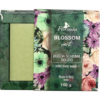 Твердий гель для душу Florinda Зелені квіти 100 г - Pampik