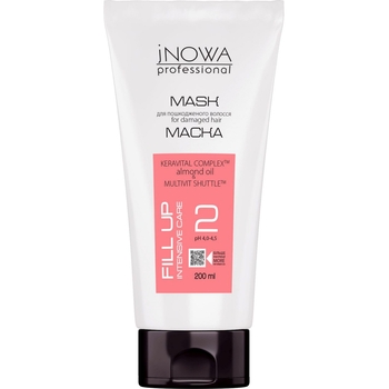 Маска jNOWA Professional Fill Up интенсивно восстанавливающая, 200 мл - Pampik